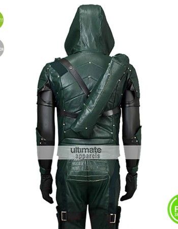 Arrow Season 4 Stephen Amell Costume Leather Jacket Arrow Season 4 Stephen Amell Costume Leather Jacket