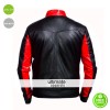 Batman Beyond Bruce Wayne Biker Red Contrast Jacket Batman Beyond Bruce Wayne Biker Red Contrast Jacket