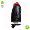 Batman Beyond Bruce Wayne Biker Red Contrast Jacket Batman Beyond Bruce Wayne Biker Red Contrast Jacket
