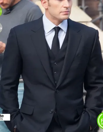 Captain America Civil War Chris Evans Suit Coat