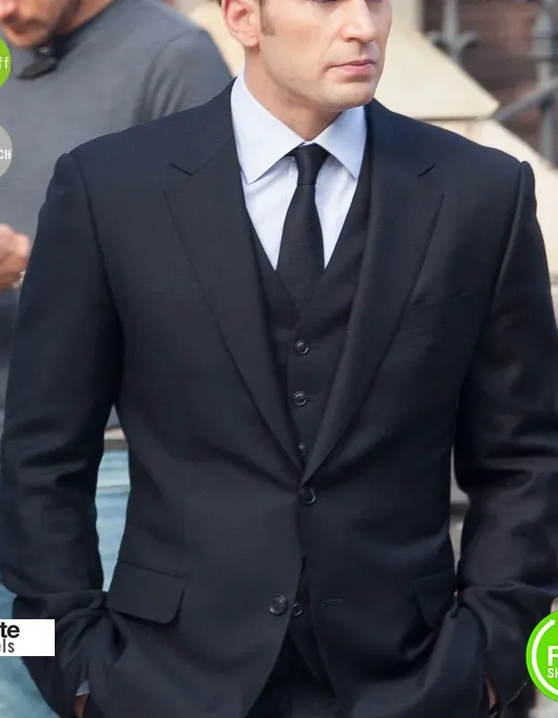 Captain America Civil War Chris Evans Suit Coat Captain America Civil War Chris Evans Suit Coat