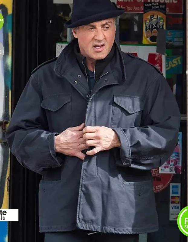 Creed Movie Sylvester Stallone (Rocky Balboa) Jacket Creed Movie Sylvester Stallone (Rocky Balboa) Jacket