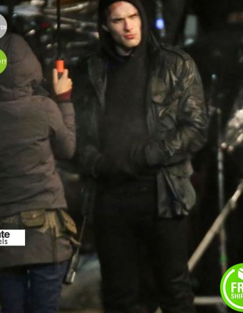 Deadpool Ed Skrein Ajax Black Cotton Jacket