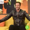 Despierta America William Levy Black Bomber Jacket
