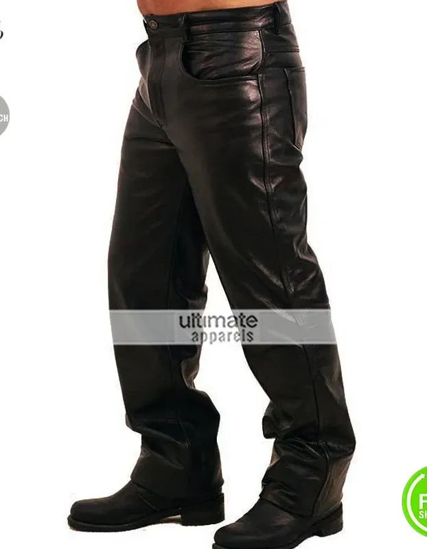 Elvis Presley Black Leather Trousers Elvis Presley Black Leather Trousers
