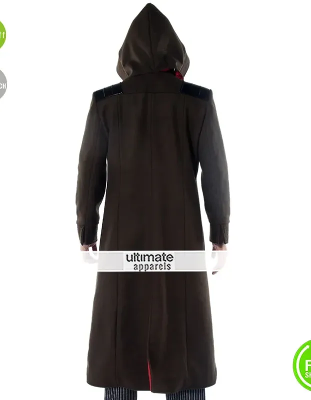 Fantastic Four Doctor Doom Cosplay Costume Trench Coat