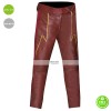 The Flash Barry Allen Slim Costume Leather Pants The Flash Barry Allen Slim Costume Leather Pants
