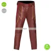 The Flash Barry Allen Slim Costume Leather Pants