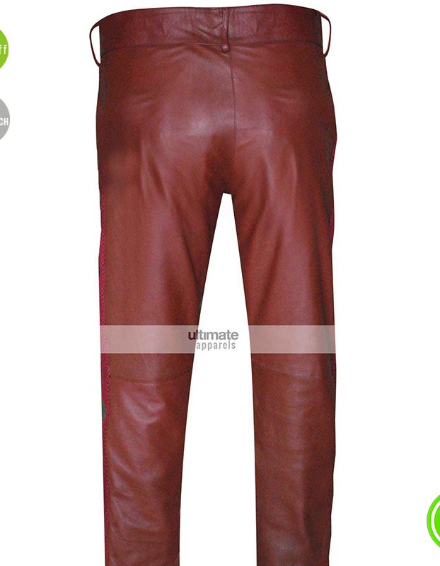 The Flash Barry Allen Slim Costume Leather Pants The Flash Barry Allen Slim Costume Leather Pants