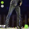 George Michael Black Men Leather Pants George Michael Black Men Leather Pants