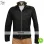 H Racer Cross Zip Pocket Slim Fit Biker Jacket