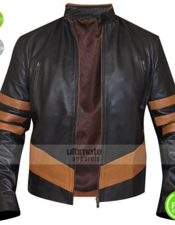 Halloween Logan Hugh Jackman Wolverine Leather Jacket Halloween Logan Hugh Jackman Wolverine Leather Jacket