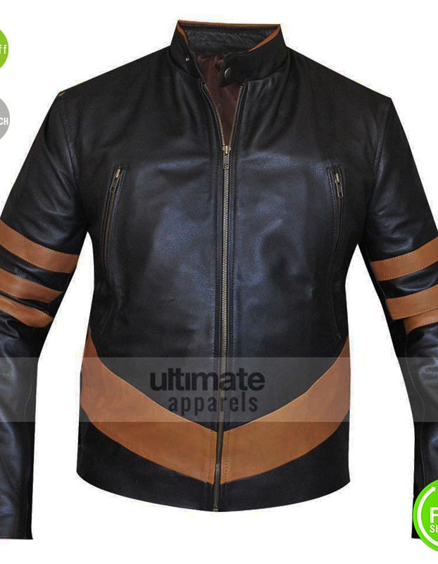 Halloween Logan Hugh Jackman Wolverine Leather Jacket Halloween Logan Hugh Jackman Wolverine Leather Jacket