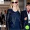 Heather Graham Blue Leather Jacket At La Airport