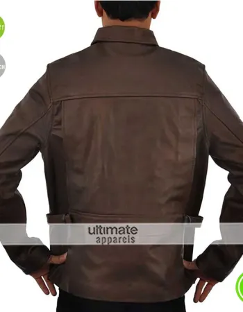 Inception Leonardo DiCaprio Cobb Brown Leather Jacket Inception Leonardo DiCaprio Cobb Brown Leather Jacket