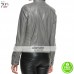 Leighton Women Biker Grey Quilted Jacket