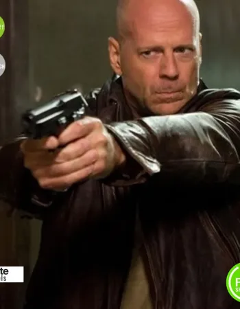 Looper Movie Bruce Willis Older Joe Leather Jacket
