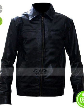 Looper Movie Joseph Gordon Levitt (Joe) Black Jacket
