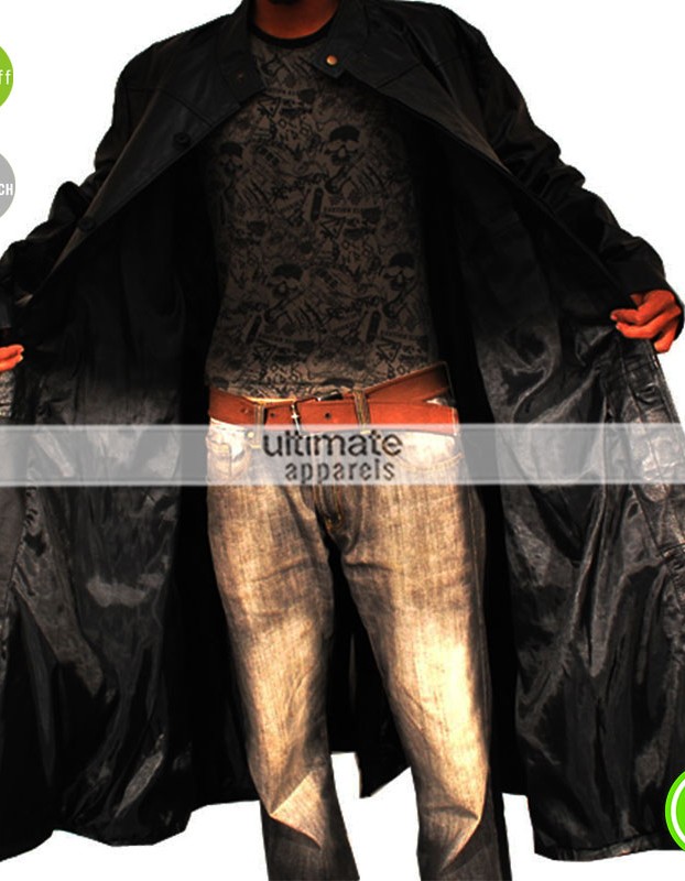 Matrix Neo Evolution Leather Trench Coat Matrix Neo Evolution Leather Trench Coat
