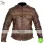 Mens Vintage Cafe Racer Leather Motorcycle Jacket
