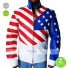 New Vanilla Ice American Flag Jacket
