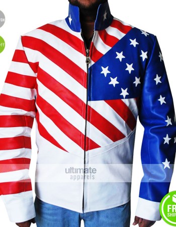 New Vanilla Ice American Flag Jacket