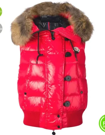 New Women Leather Vest With Fur Collar New Women Leather Vest With Fur Collar
