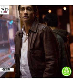 Nightcrawler Jake Gyllenhaal (Lou Bloom) Leather Jacket