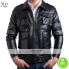 Resident Evil Faux Black Leather Jacket Resident Evil Faux Black Leather Jacket