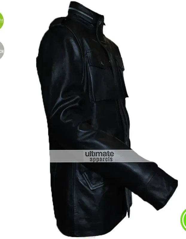 Shameless Justin Chatwin Black Leather Jacket For Sale Shameless Justin Chatwin Black Leather Jacket For Sale