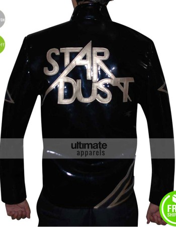 Stardust WWE Black Costume Men Jacket Stardust WWE Black Costume Men Jacket