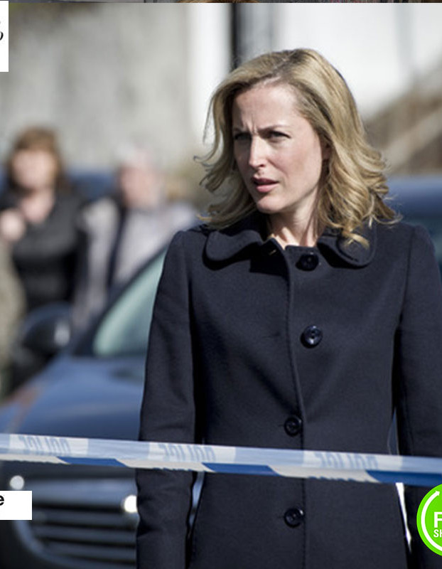 The Fall Gillian Anderson Stella Gibson Black Coat