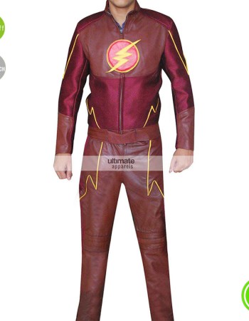 The Flash Grant Gustin (Barry Allen) Leather Jacket