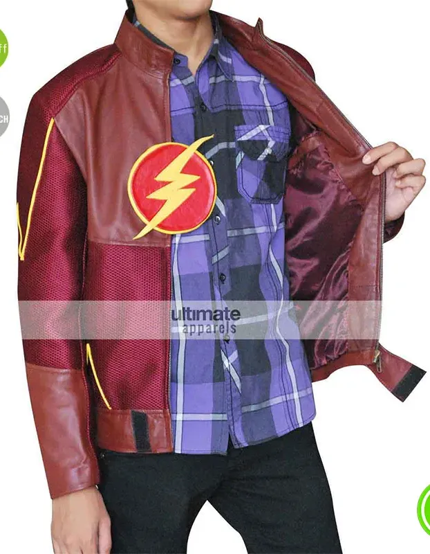 The Flash Grant Gustin (Barry Allen) Leather Jacket The Flash Grant Gustin (Barry Allen) Leather Jacket