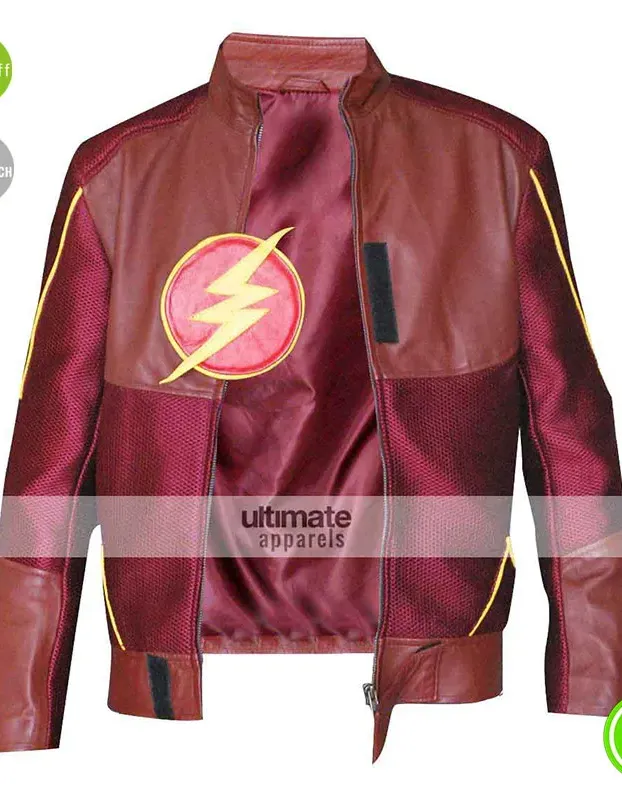 The Flash Grant Gustin (Barry Allen) Leather Jacket The Flash Grant Gustin (Barry Allen) Leather Jacket