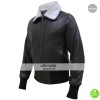 Bombshell Harley Quinn Bomber Fur Leather Jacket Bombshell Harley Quinn Bomber Fur Leather Jacket