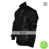 David Beckham Black Bomber Leather Jacket David Beckham Black Bomber Leather Jacket