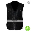 Men's 4 Pocket Zipper Leather Vest Men's 4 Pocket Zipper Leather Vest