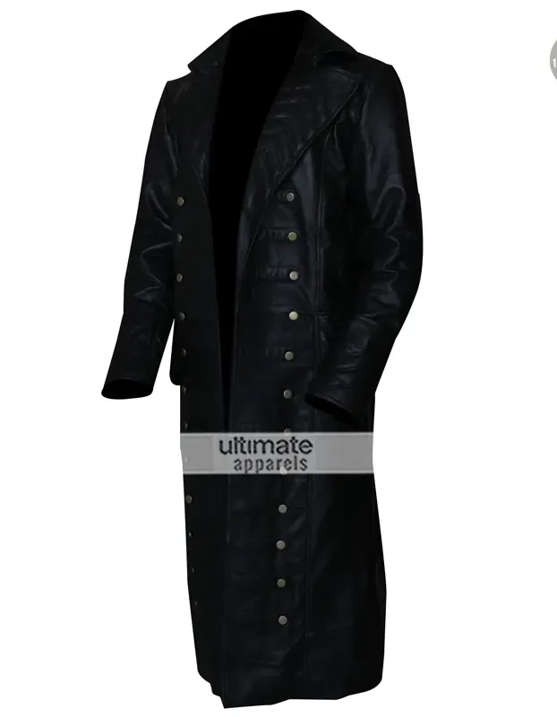 Once Upon A Time Captain Hook Trench Coat Costume