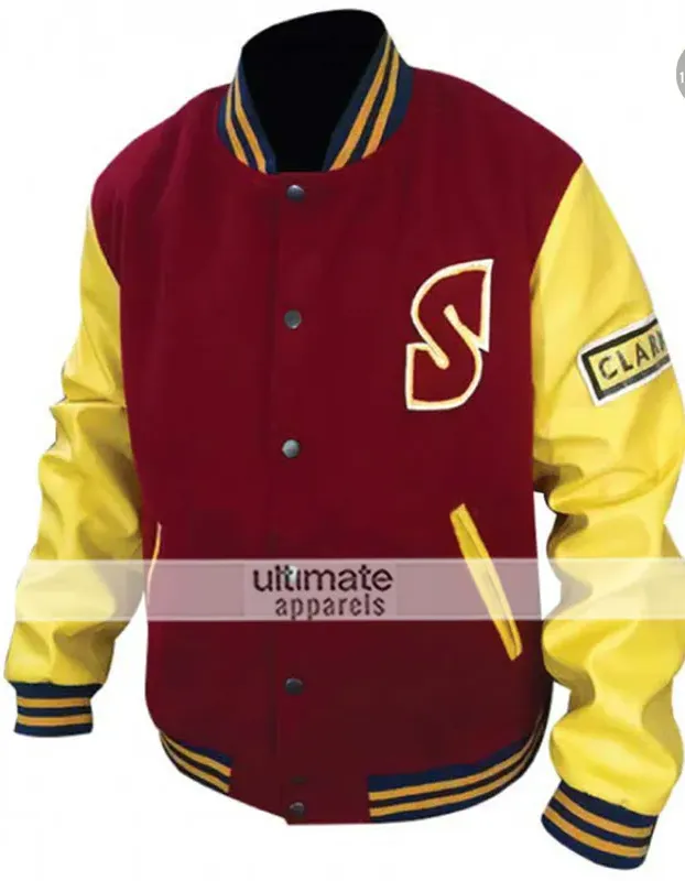 Smallville Crows Clark Kent Varsity Letterman Jacket