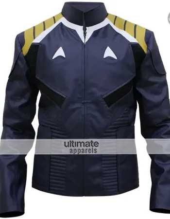 Star Trek Beyond Chris Pine Blue Costume Jacket
