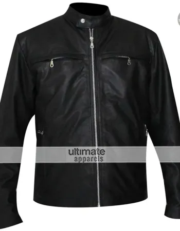 Stormbreaker Alex Pettyfer (Alex Rider) Black Jacket
