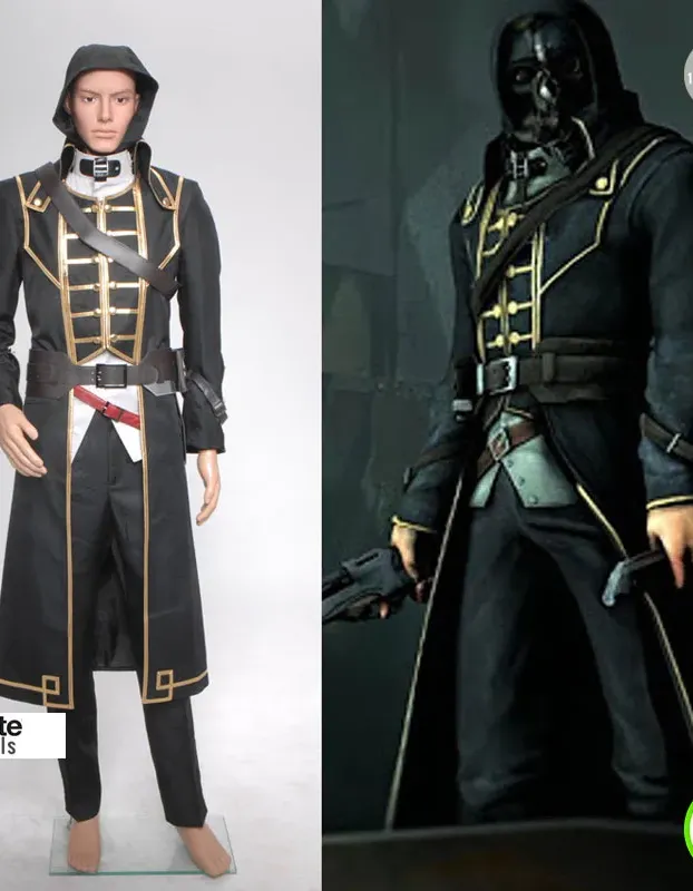Dishonored Corvo Attano Costume Coat Dishonored Corvo Attano Costume Coat