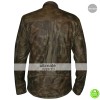 Distressed Wax Men's Vintage Cafe Racer Biker Jacket Distressed Wax Men's Vintage Cafe Racer Biker Jacket