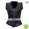 Women's Legendary Biker Leather Vest