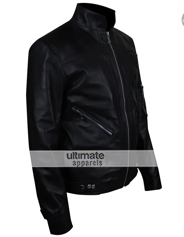 Justin Bieber Perform On X Factor Black Jacket