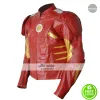 Mens Ironman Motorcycle Red Costume Jacket Mens Ironman Motorcycle Red Costume Jacket