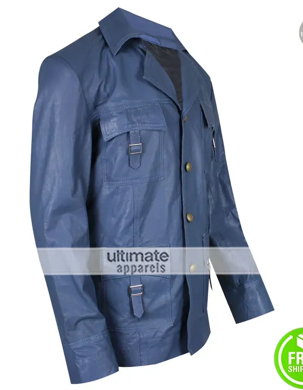 The Nice Guys Russell Crowe Jackson Healy Blue Jacket