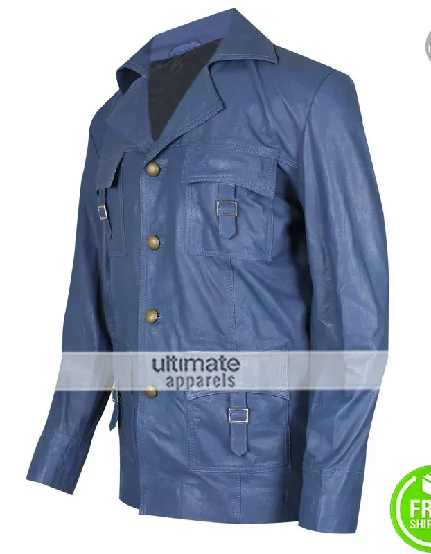 The Nice Guys Russell Crowe Jackson Healy Blue Jacket