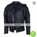 Prestige Homme MR18 Black Biker Quilted Jacket